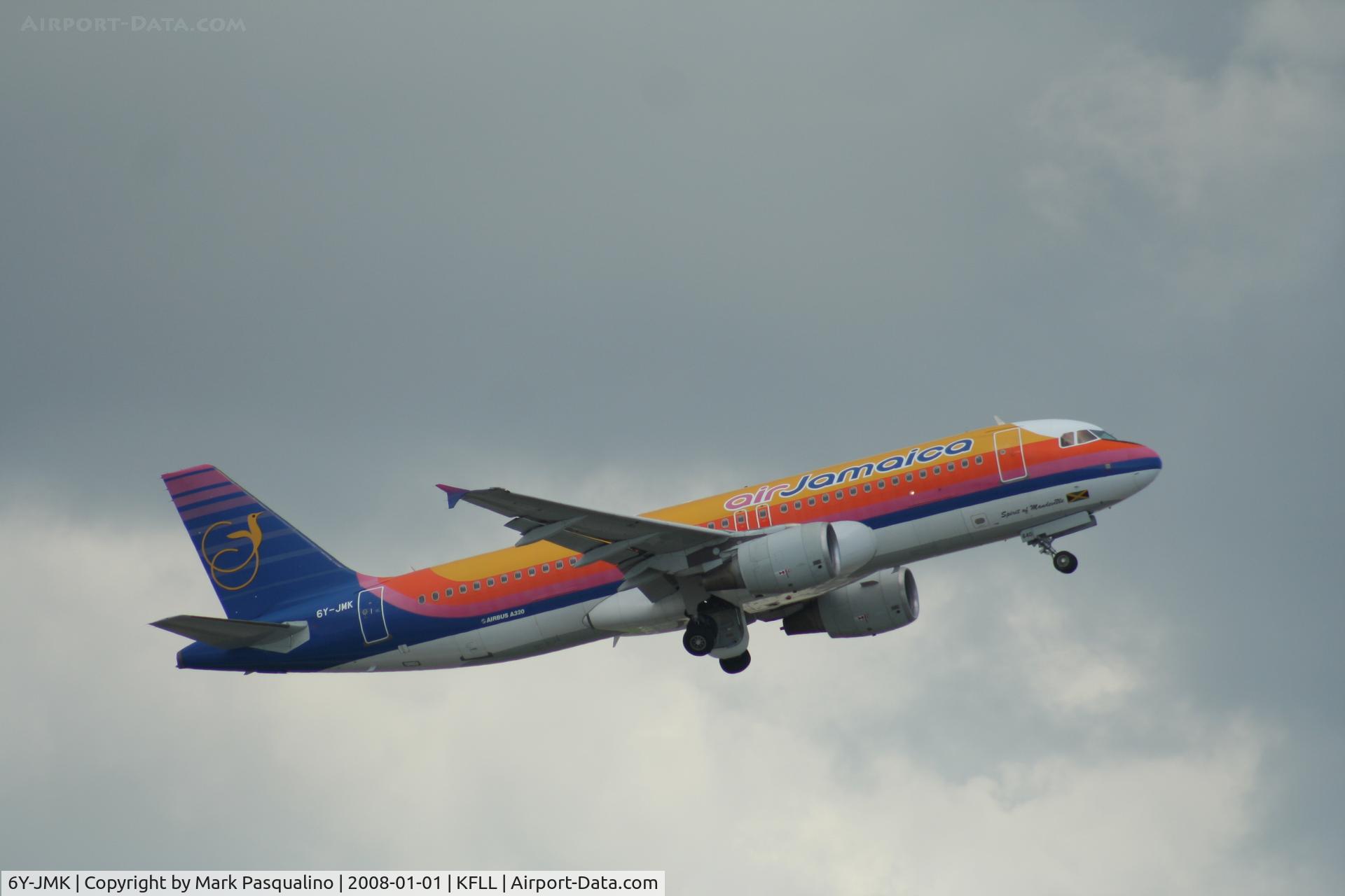 6Y-JMK, 2003 Airbus A320-214 C/N 2048, Airbus A320