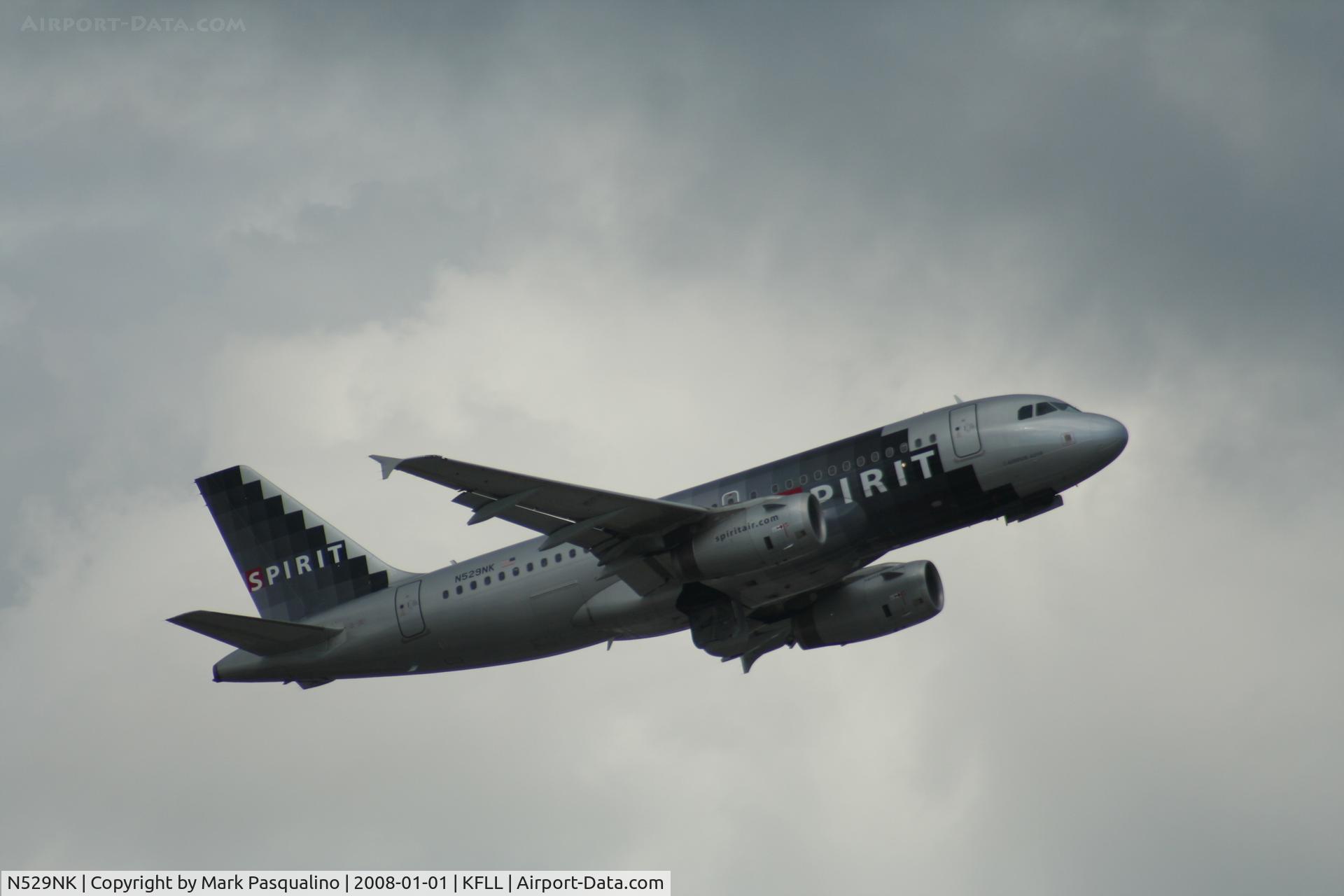 N529NK, 2007 Airbus A319-132 C/N 3007, Airbus A319