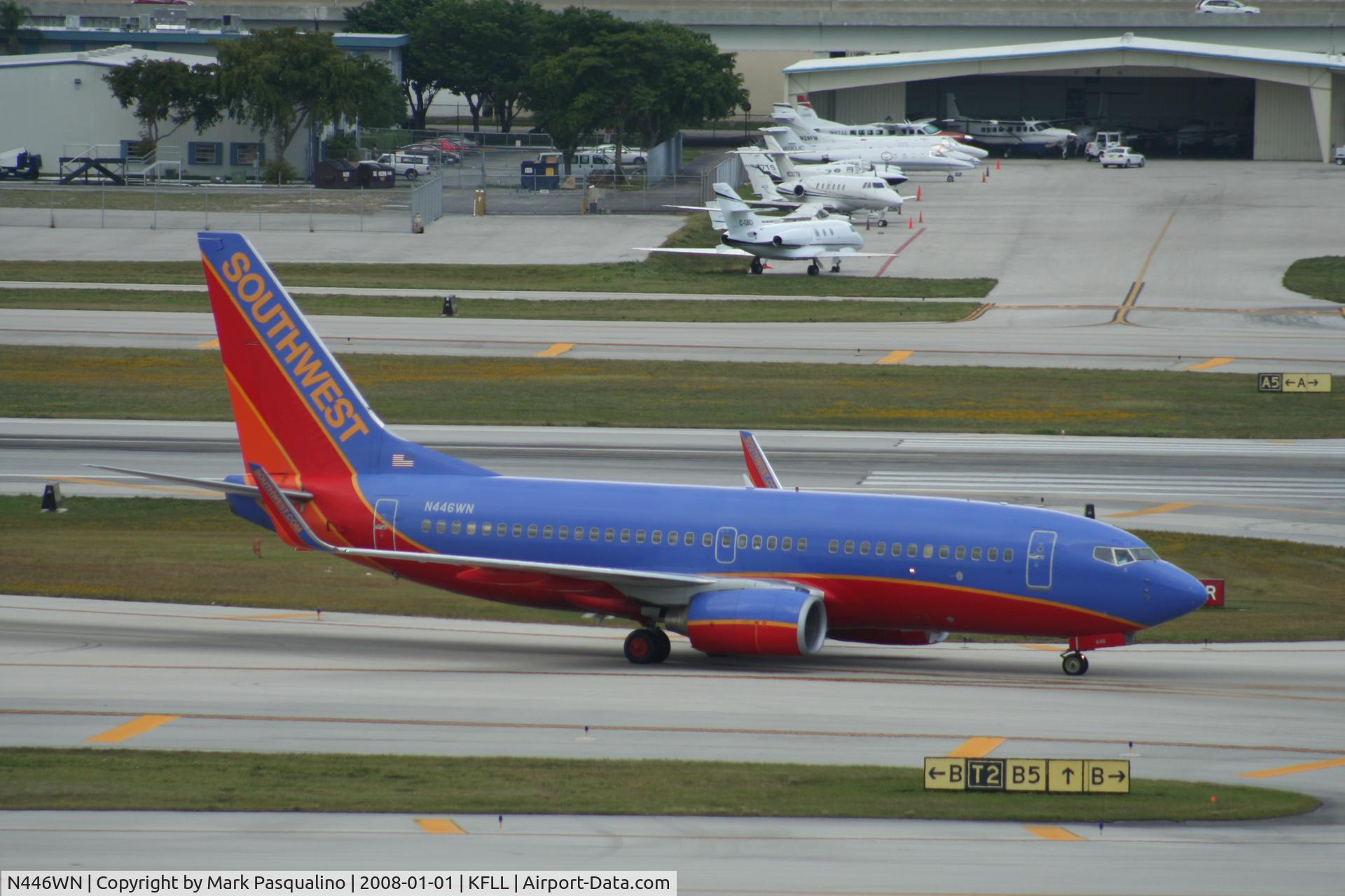 N446WN, 2003 Boeing 737-7H4 C/N 29842, Boeing 737-700