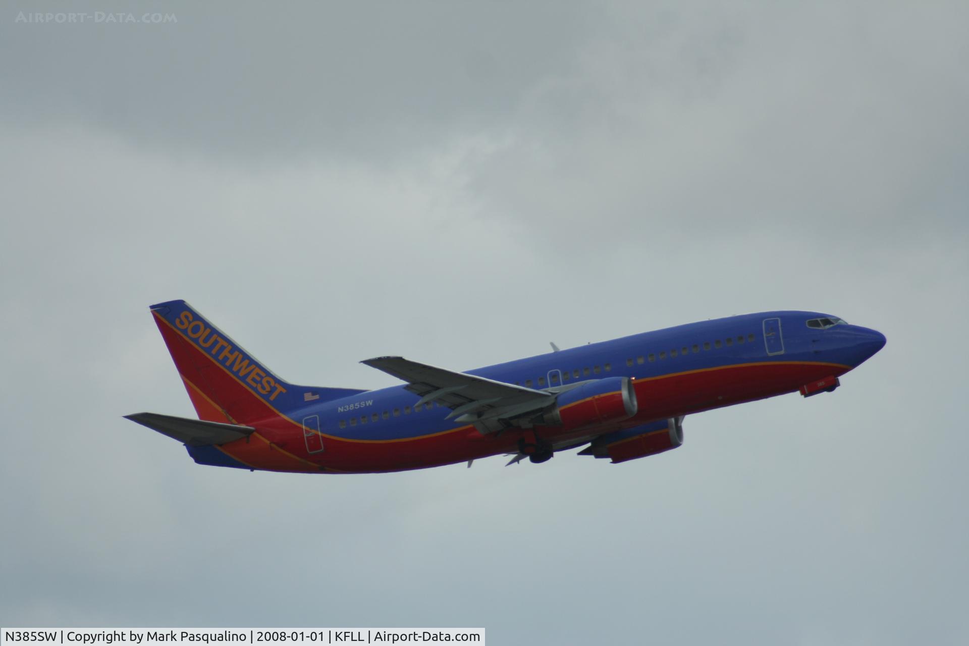 N385SW, 1994 Boeing 737-3H4 C/N 26600, Boeing 737-300