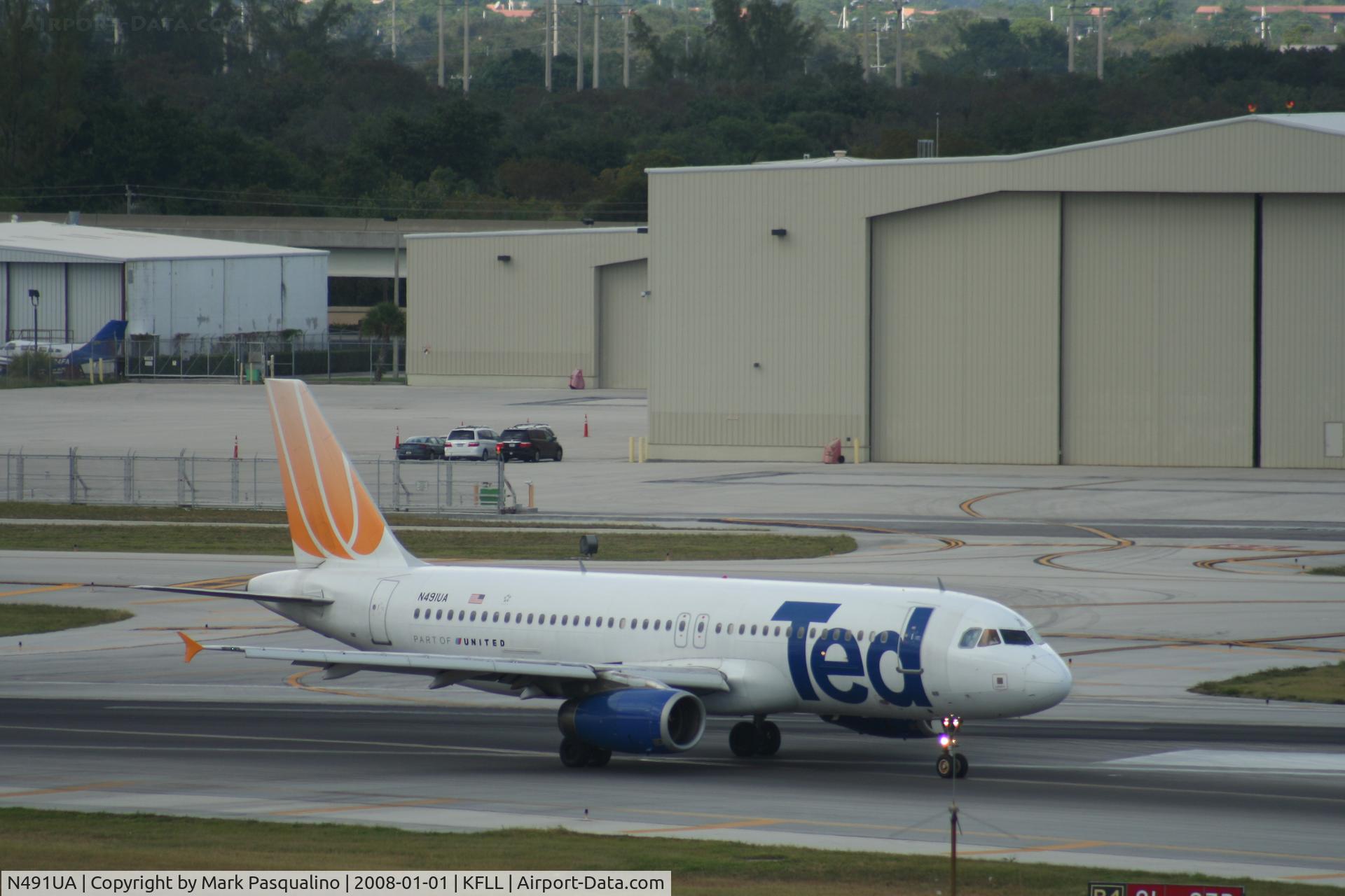 N491UA, 2002 Airbus A320-232 C/N 1741, Airbus A320