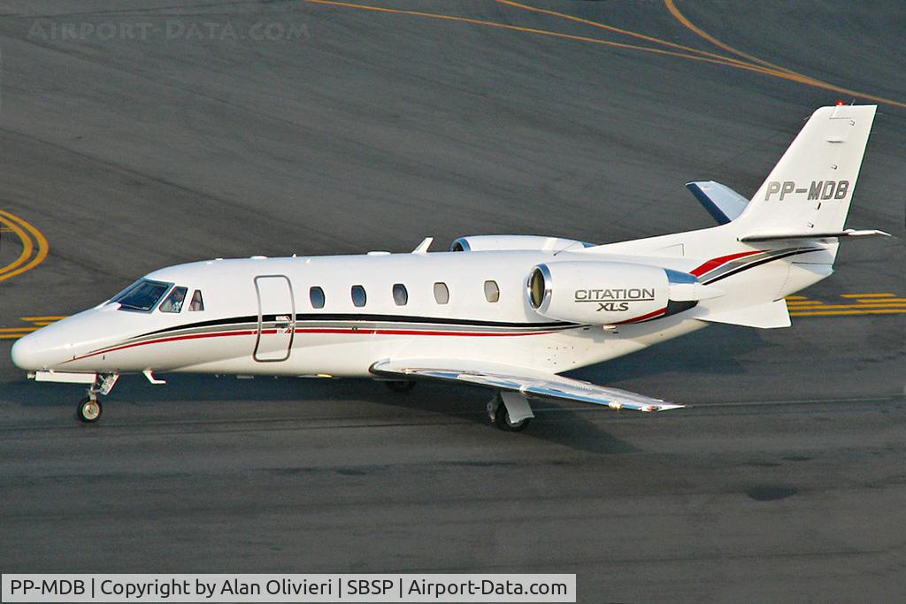 PP-MDB, Cessna 560XL Citation XLS C/N 560-5552, taxing for departure rwy 17R
