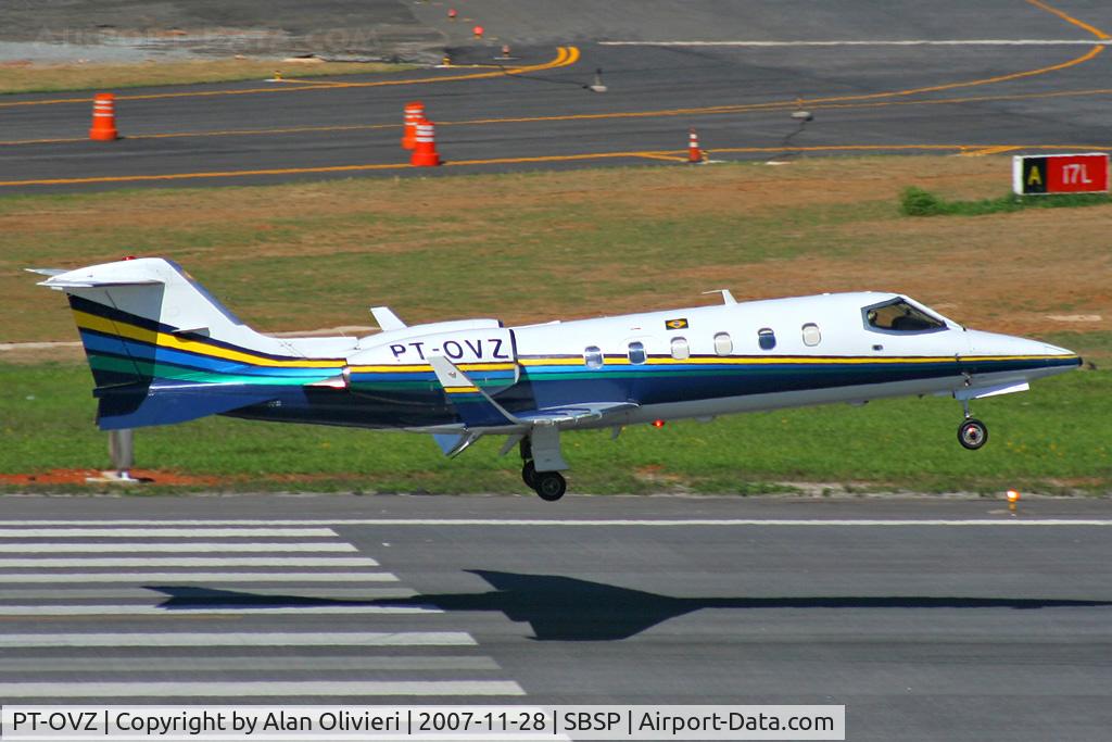 PT-OVZ, 1991 Learjet 31A C/N 31A-037, landing rwy 17R