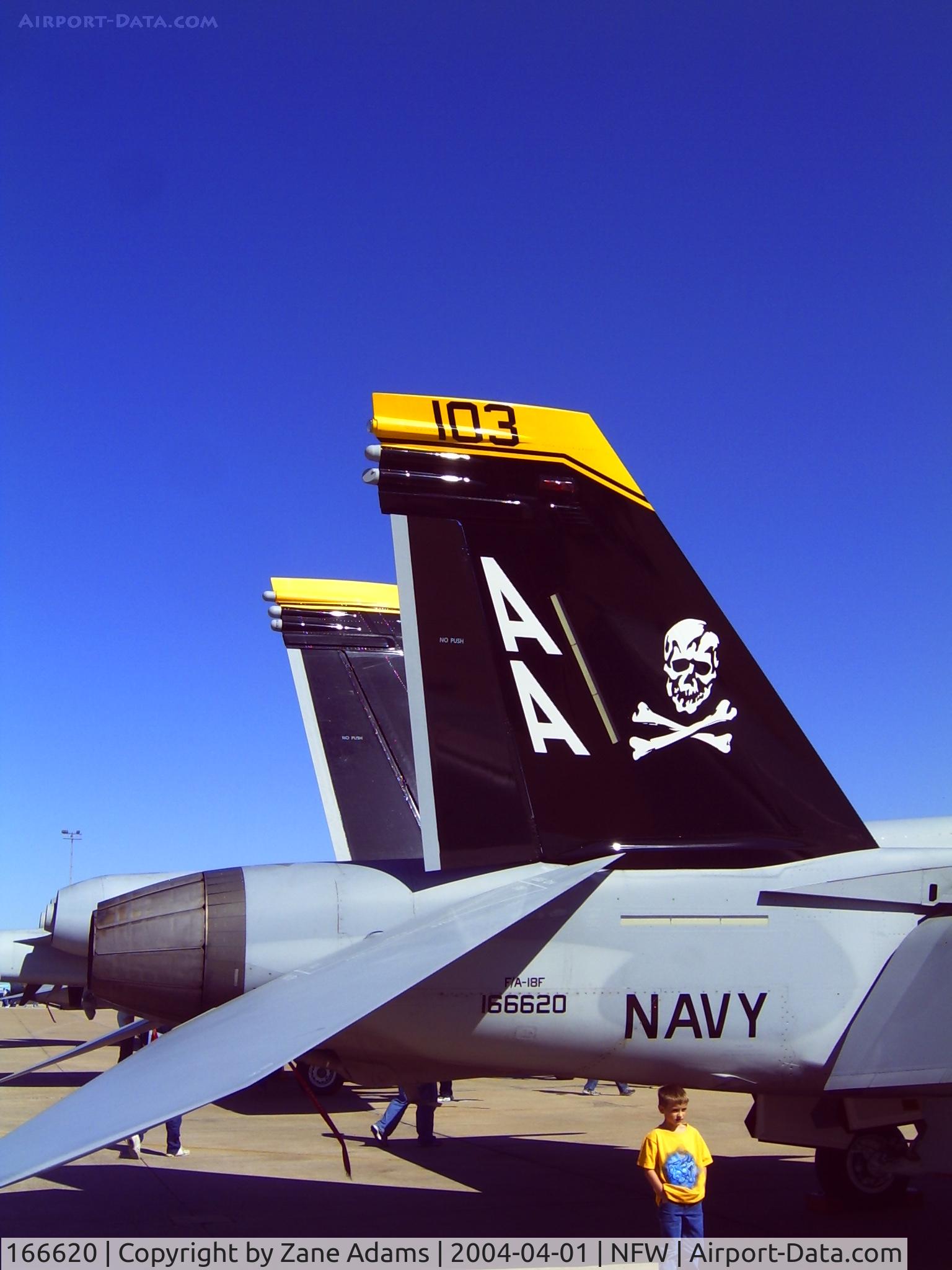 166620, Boeing F/A-18F Super Hornet C/N F113, At Carswell Airshow