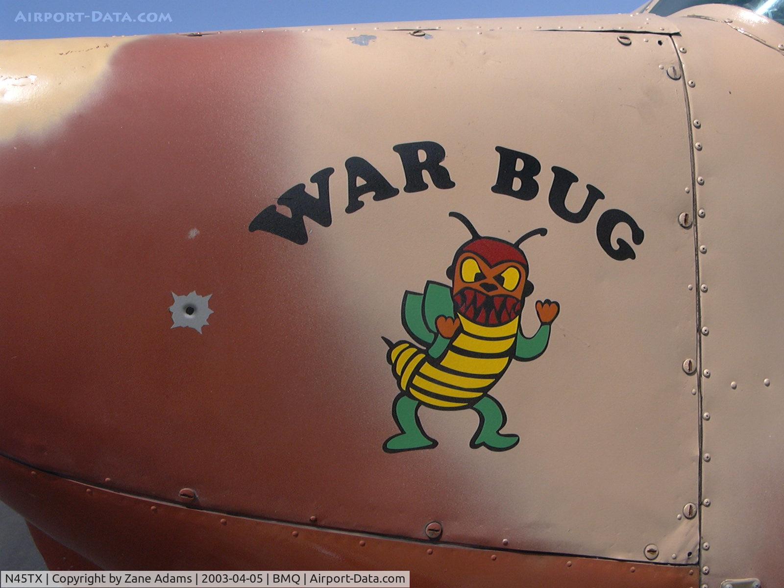 N45TX, Stinson L-5 Sentinel C/N 44-17397, Stinson L-5 - Nose Art!