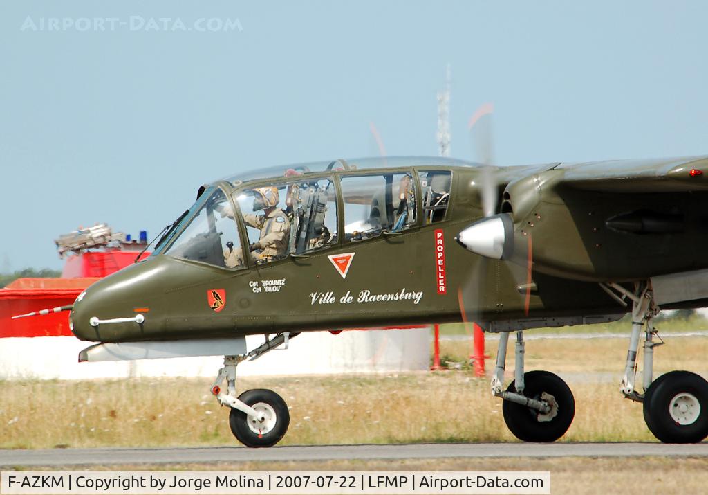 F-AZKM, 1971 North American OV-10B Bronco C/N 338-9 (305-65), Taxi after air exhibition...