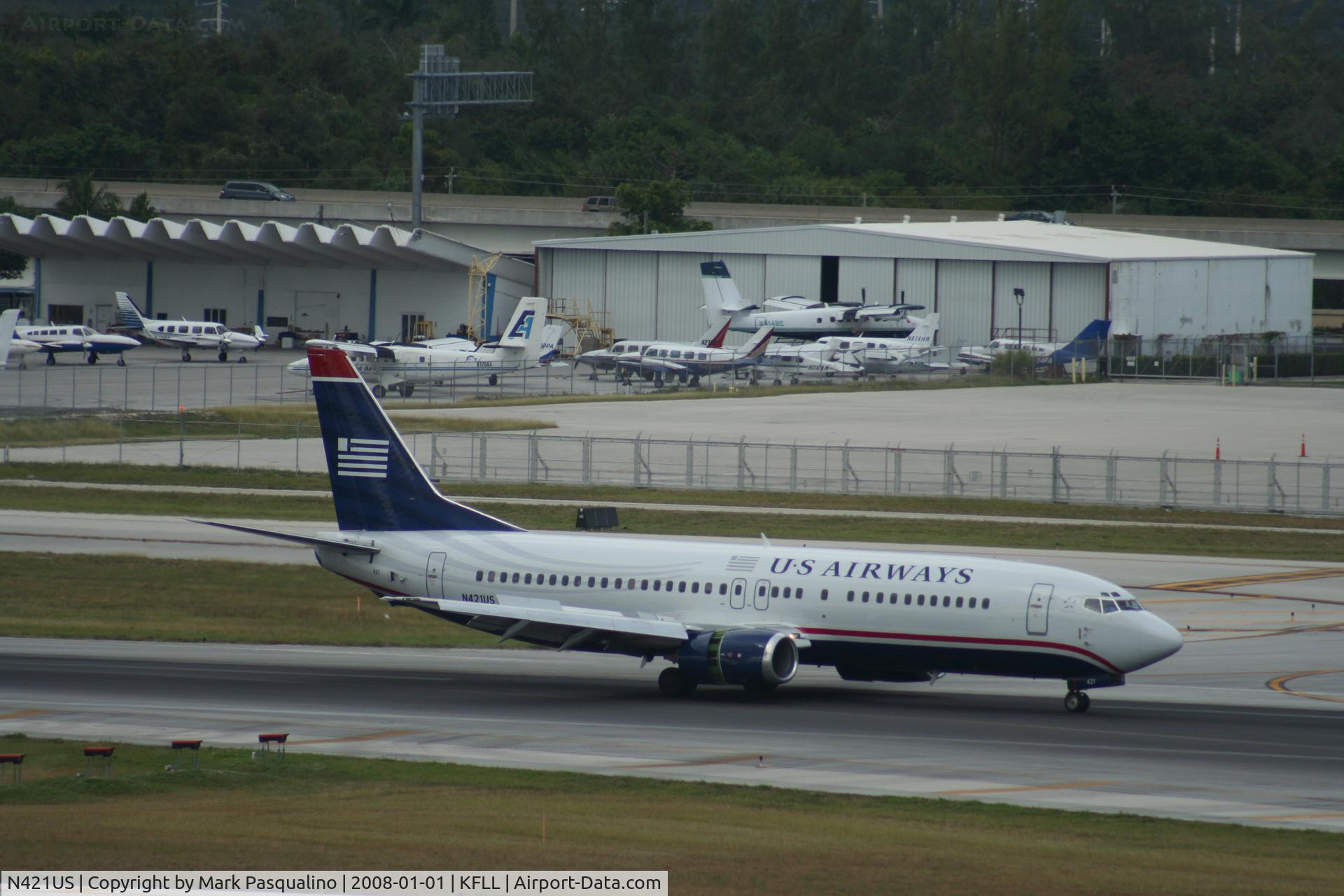 N421US, 1989 Boeing 737-401 C/N 23988, Boeing 737-400