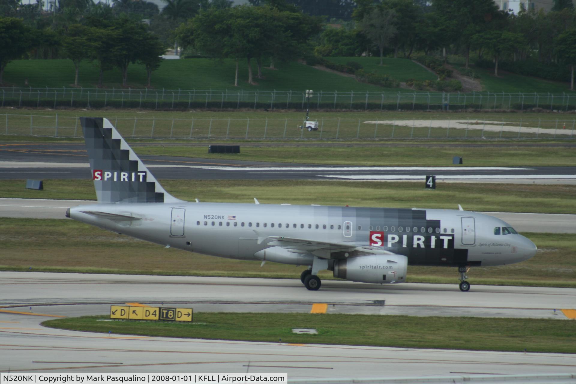 N520NK, 2006 Airbus A319-132 C/N 2784, Airbus A319