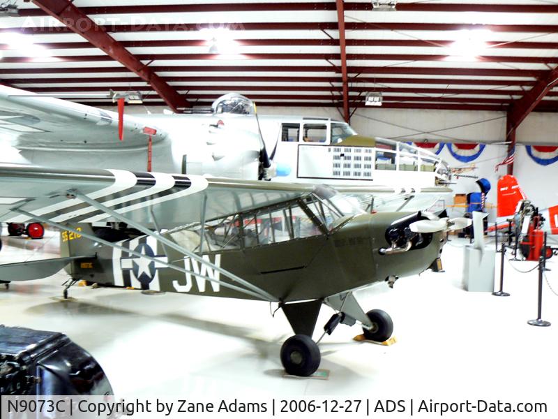 N9073C, 1945 Piper J3C-65 Cub C/N 13976, L-4J At Cavanaugh Flight Museum