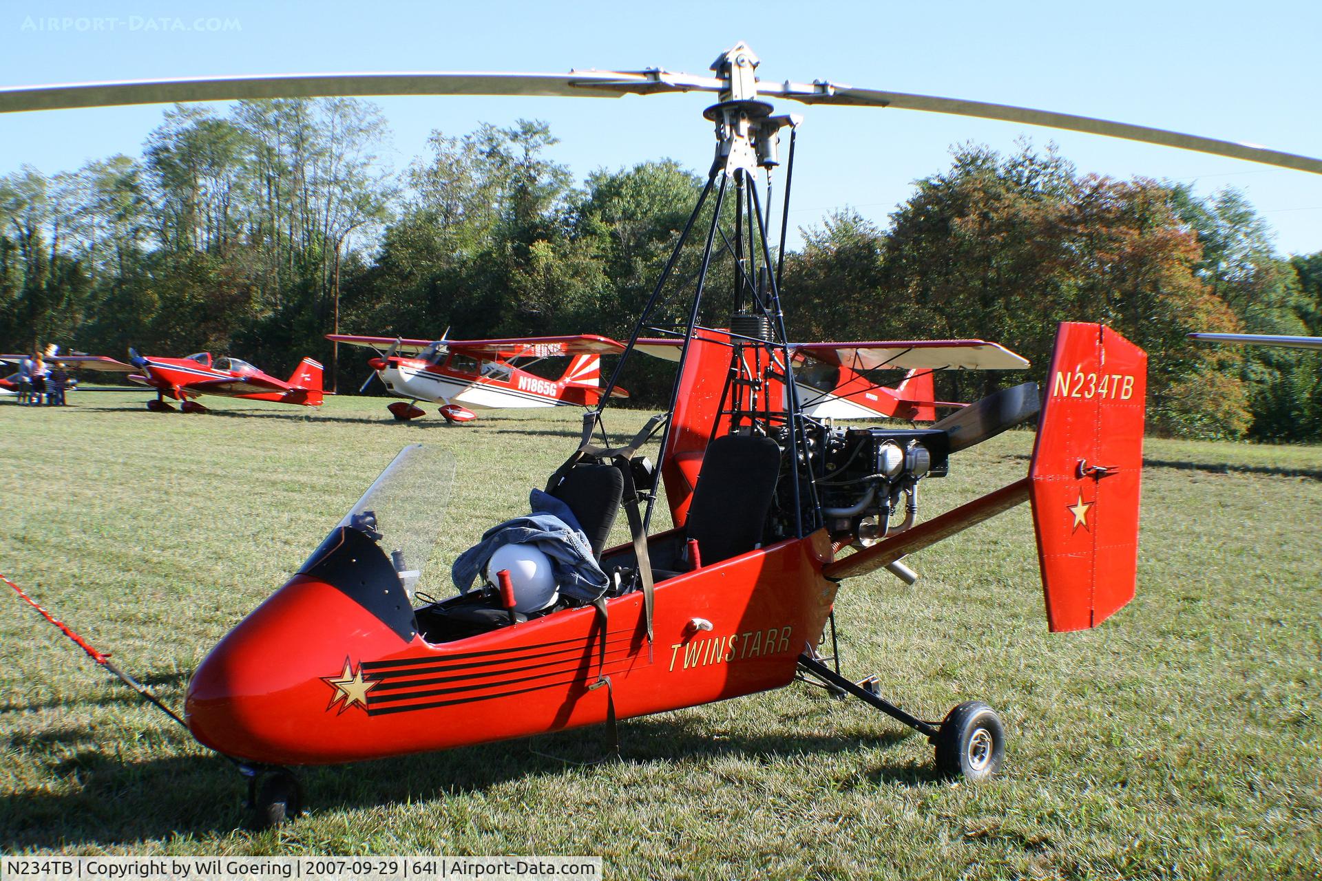 N234TB, 1998 Ballard Tommy Ray TWINSTARR C/N TS97014, 2007 Fly-in at Lee Bottom