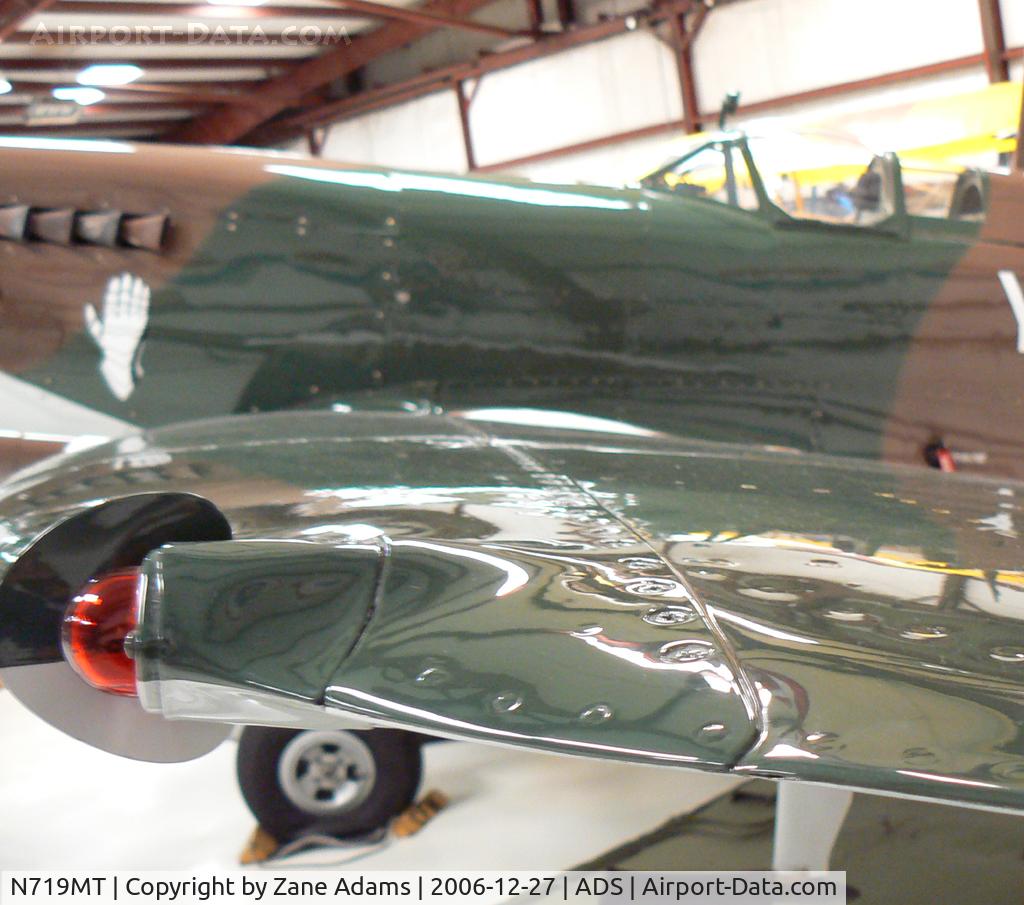 N719MT, 1944 Supermarine 359 Spitfire LF.VIIIc C/N 6S/479770, At Cavanaugh Flight Museum