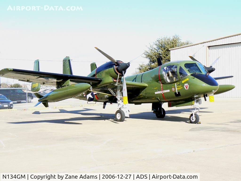 N134GM, 1962 Grumman OV-1D Mohawk C/N 48B, At Cavanaugh Flight Museum