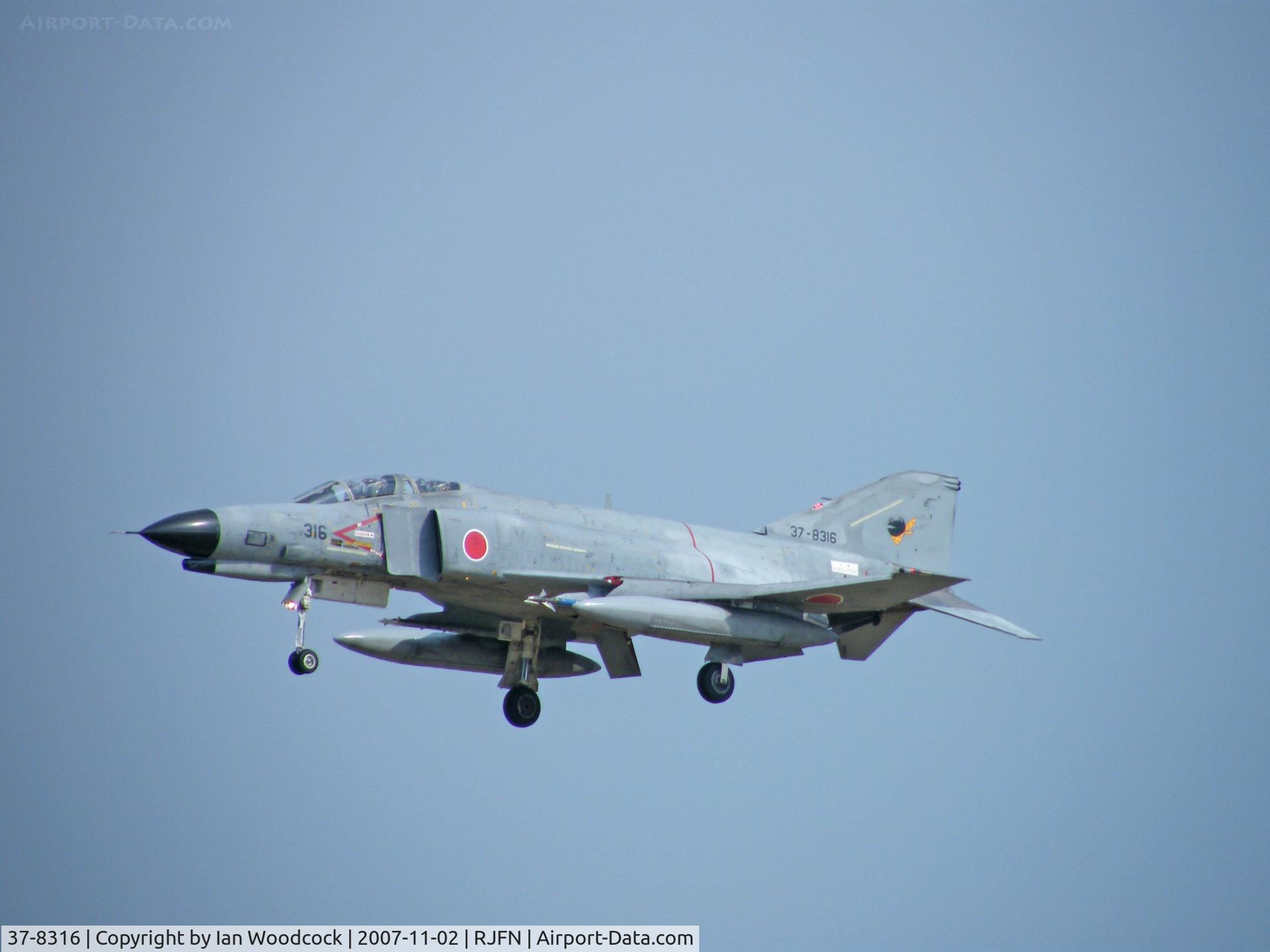 37-8316, Mitsubishi F-4EJ Kai Phantom II C/N M016, McDonnell-Douglas F-4EJ/Nyutabaru AB