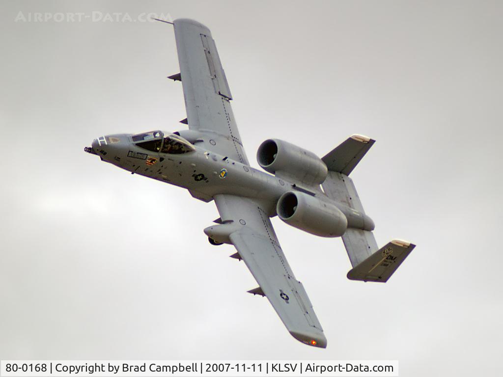 80-0168, 1980 Fairchild Republic A-10A Thunderbolt II C/N A10-0518, United States - US Air Force (USAF) / 1980 Fairchild A-10A Thunderbolt II