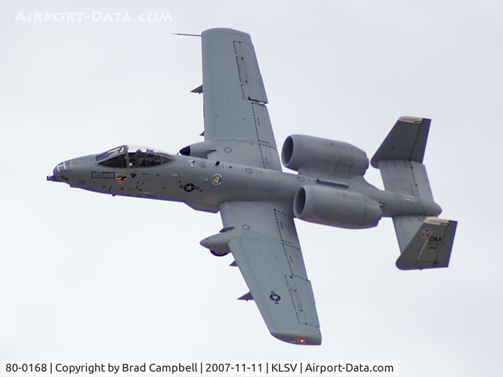 80-0168, 1980 Fairchild Republic A-10A Thunderbolt II C/N A10-0518, United States - US Air Force (USAF) / 1980 Fairchild A-10A Thunderbolt II
