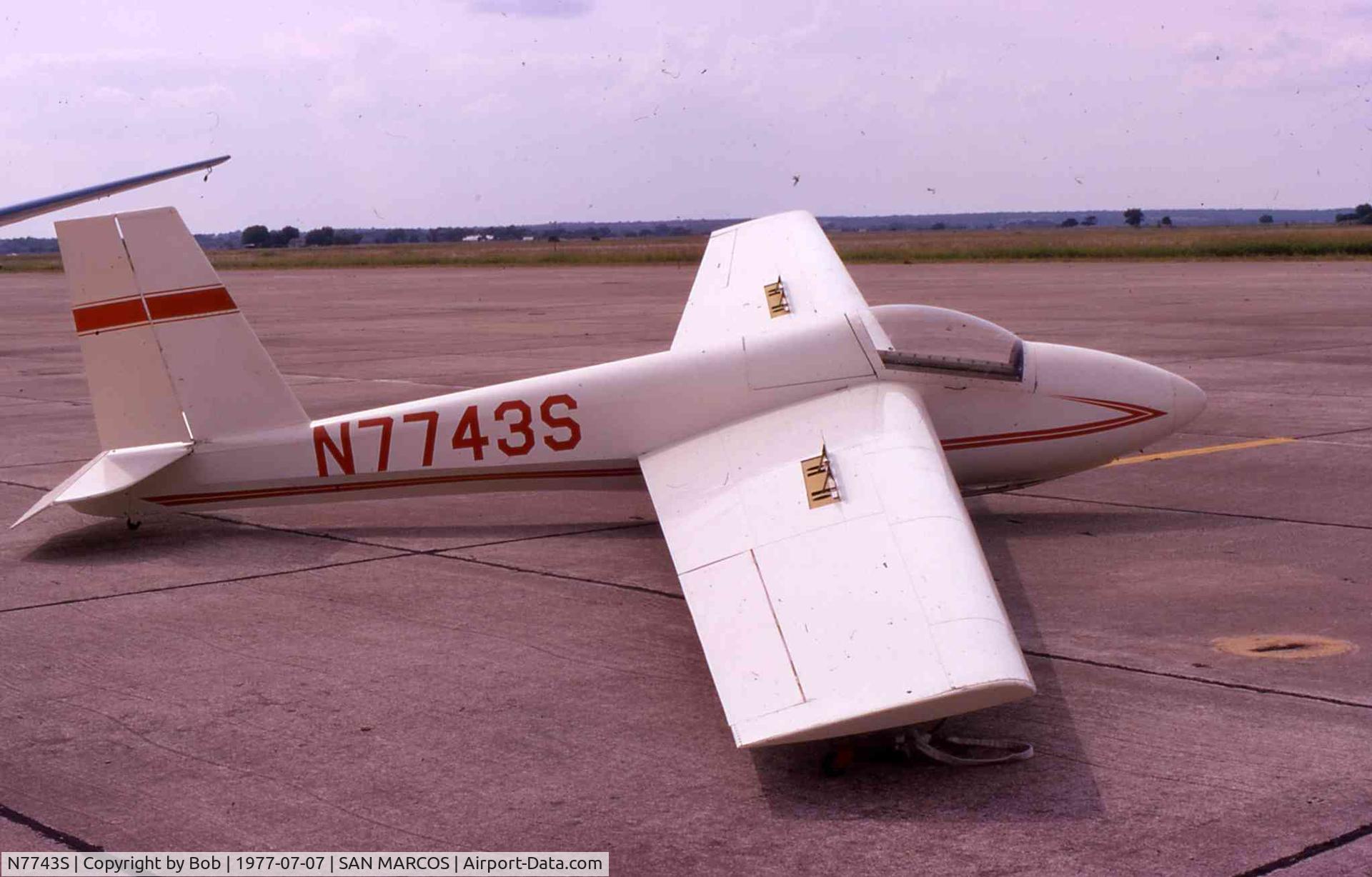 N7743S, 1969 Schweizer SGS 1-26D C/N 443, Rental aircraft