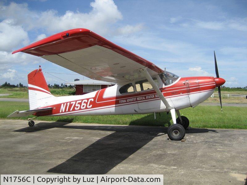 N1756C, 1953 Cessna 180 C/N 30456, Guyana Adventist Medical Aviation Service