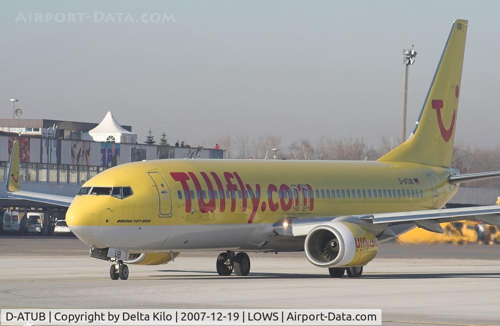 D-ATUB, 2007 Boeing 737-8K5 C/N 34692, TUIFLY  737-8K5