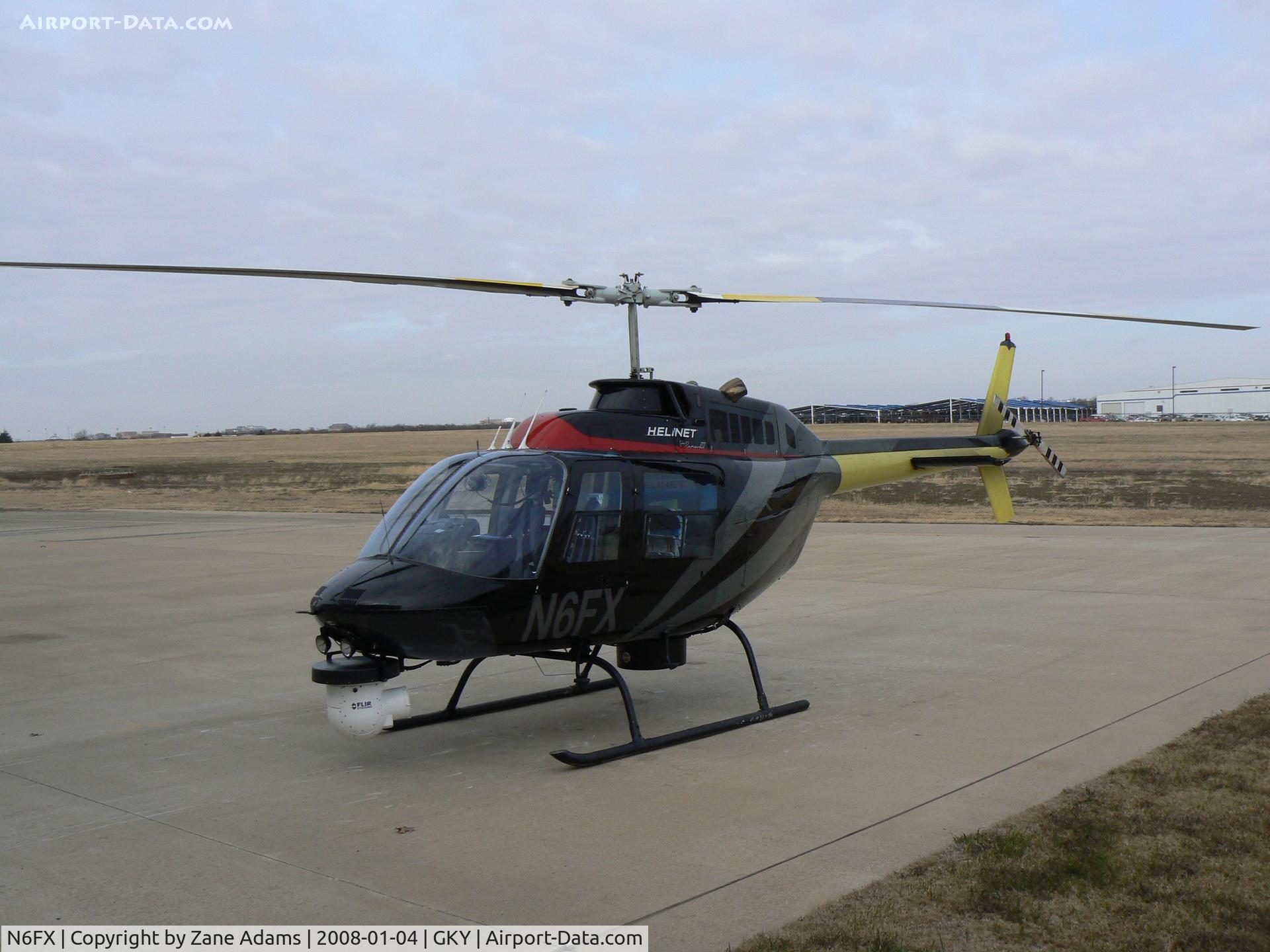 N6FX, 1981 Bell 206B C/N 3434, At Arlington Municipal