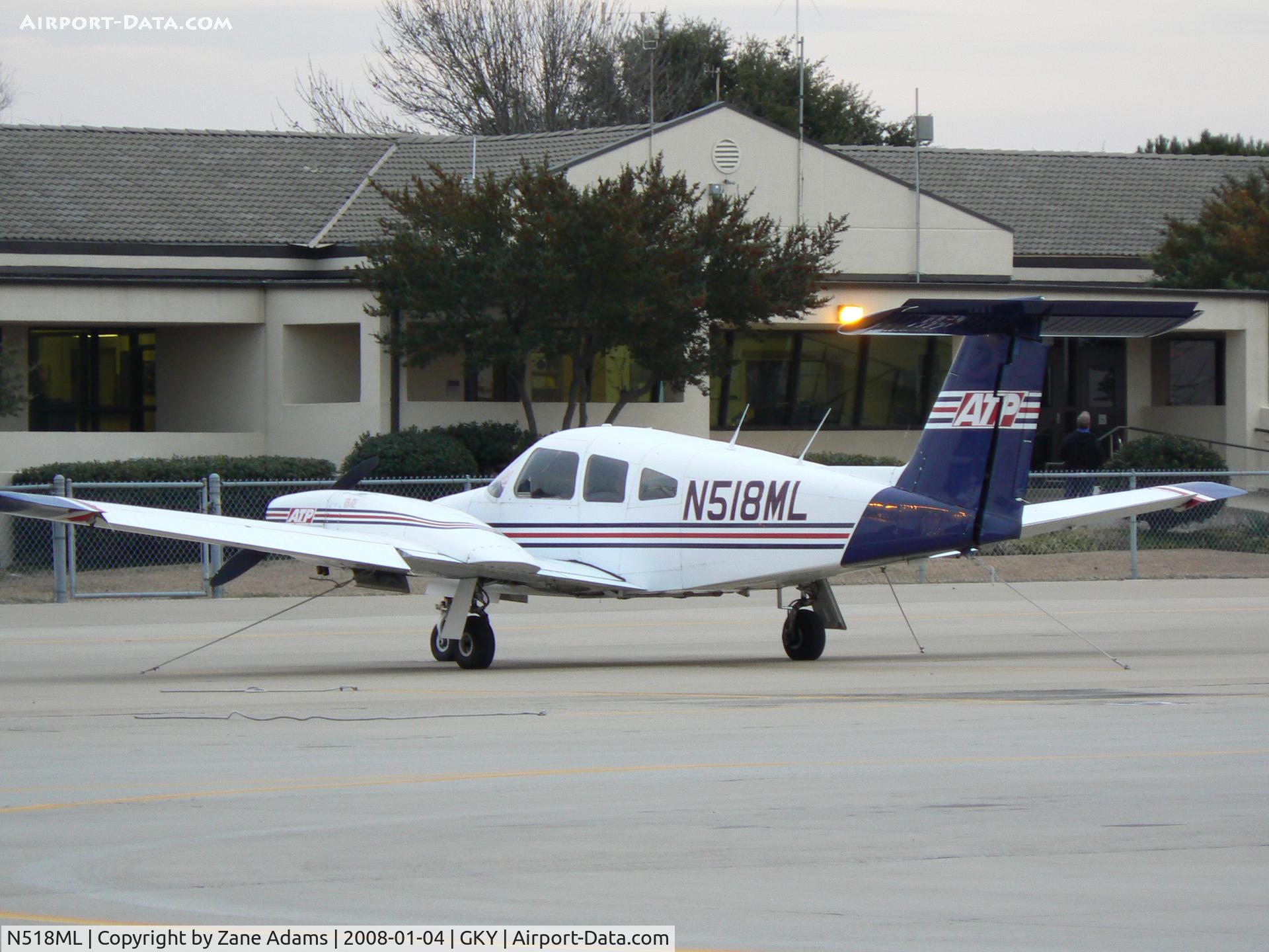 N518ML, 1978 Piper PA-44-180 Seminole C/N 44-7995109, At Arlington Municipal -ATP