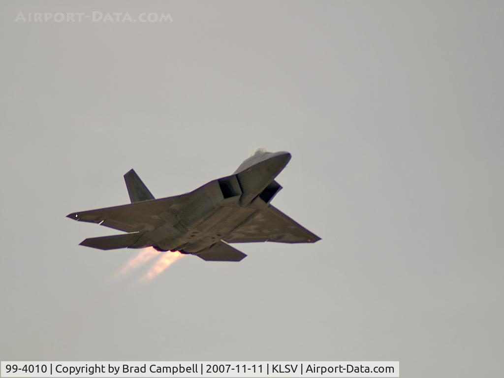 99-4010, 1999 Lockheed Martin F/A-22A Raptor C/N 4010, USA - Air Force / 1999 Lockheed Martin F/A-22A Raptor / 442 Test and Evaluation Squadron / 53rd Fighter Wing