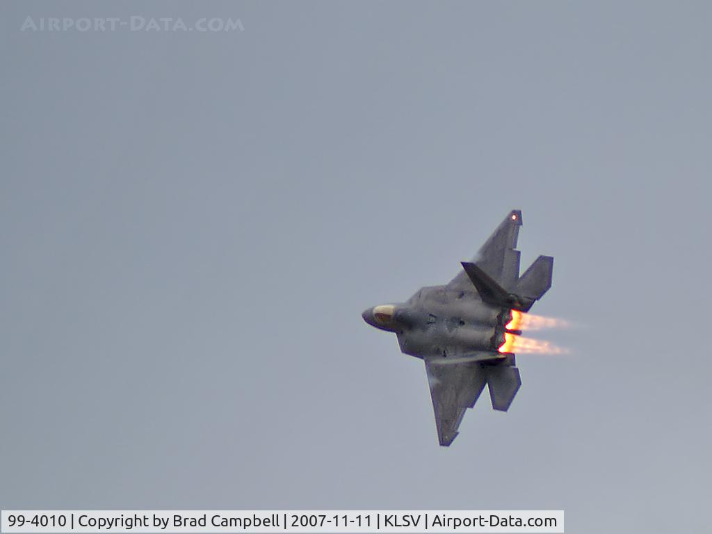99-4010, 1999 Lockheed Martin F/A-22A Raptor C/N 4010, USA - Air Force / 1999 Lockheed Martin F/A-22A Raptor / 442 Test and Evaluation Squadron / 53rd Fighter Wing