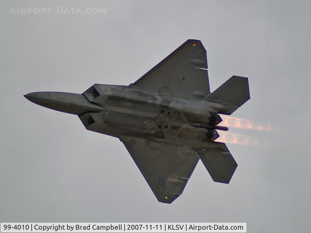 99-4010, 1999 Lockheed Martin F/A-22A Raptor C/N 4010, USA - Air Force / 1999 Lockheed Martin F/A-22A Raptor / 442 Test and Evaluation Squadron / 53rd Fighter Wing