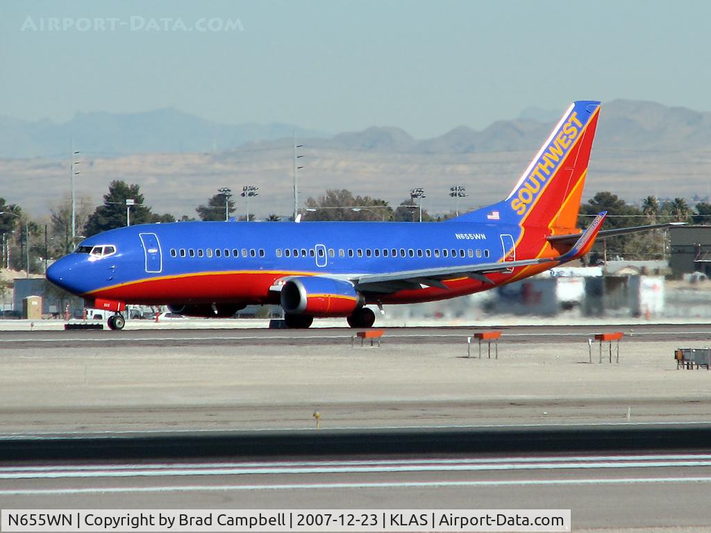 N655WN, 1997 Boeing 737-3H4 C/N 28400, Southwest Airlines / 1997 Boeing 737-3H4