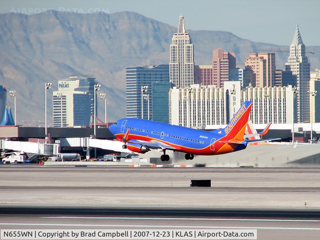 N655WN, 1997 Boeing 737-3H4 C/N 28400, Southwest Airlines / 1997 Boeing 737-3H4