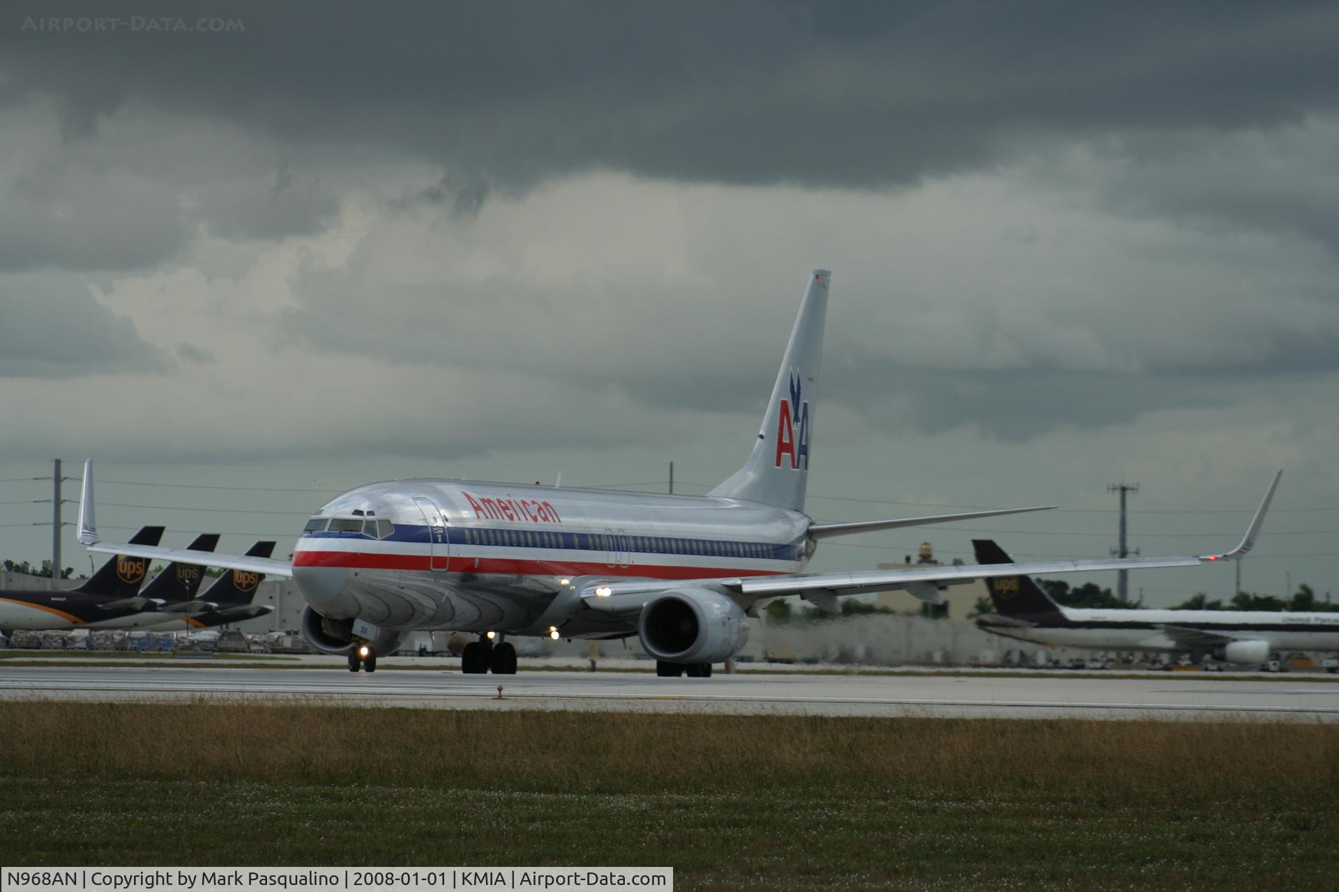 N968AN, 2001 Boeing 737-823 C/N 30095, Boeing 737-800