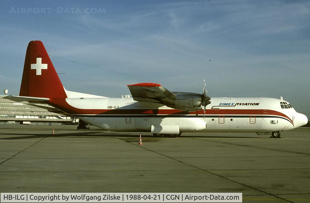 HB-ILG, 1976 Lockheed L-100-30 Hercules (L-382G) C/N 382-4698, visitor