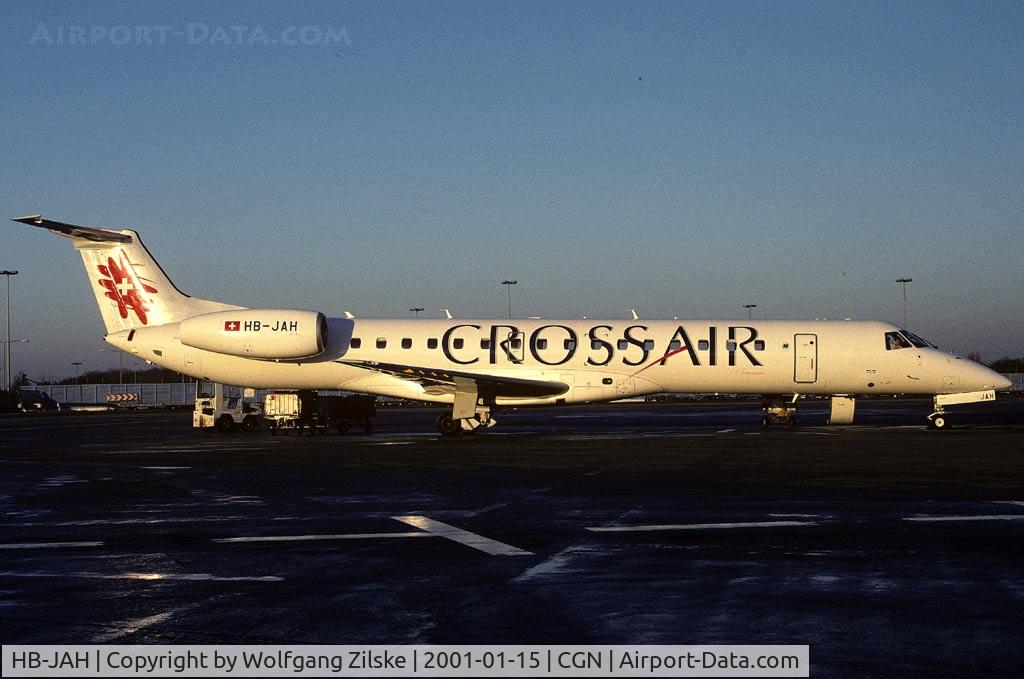 HB-JAH, 2001 Embraer ERJ-145LR (EMB-145LR) C/N 145341, visitor