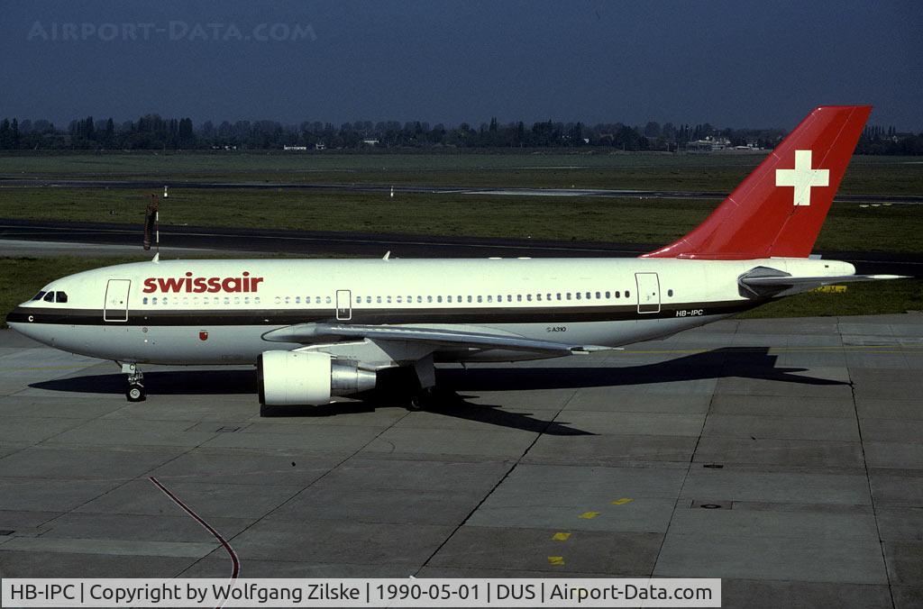 HB-IPC, 1983 Airbus A310-221 C/N 217, visitor