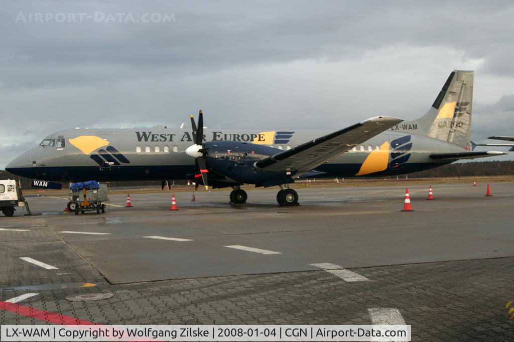 LX-WAM, 1993 British Aerospace ATP C/N 2060, visitor