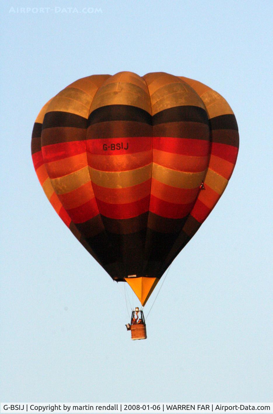 G-BSIJ, 1990 Cameron Balloons V-77 C/N 2164, CAMERON 77