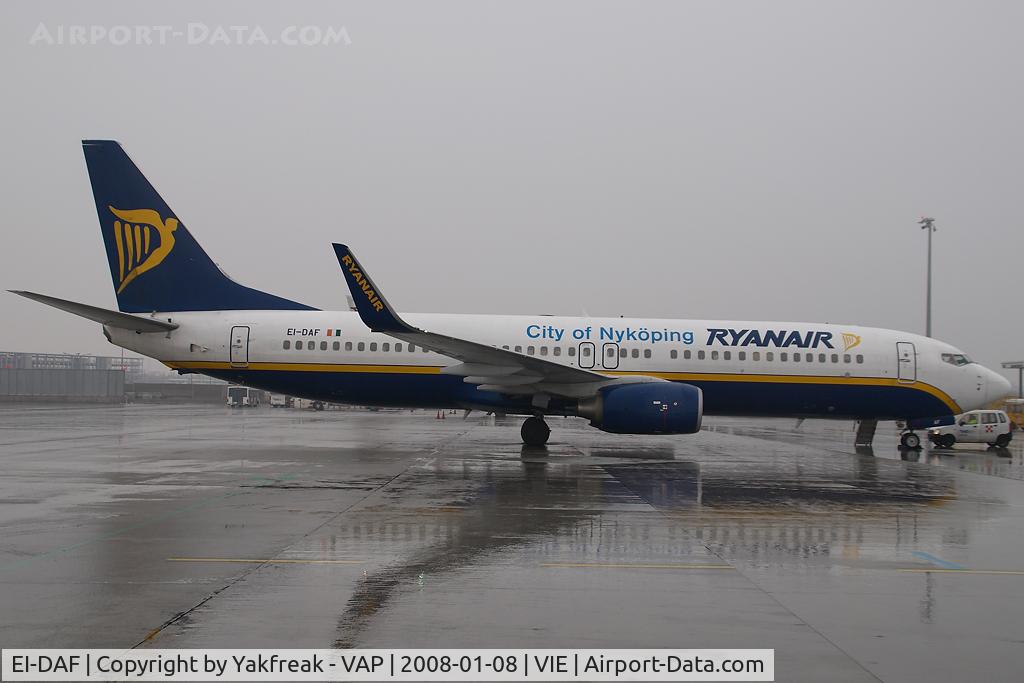 EI-DAF, 2002 Boeing 737-8AS C/N 29939, Ryanair Boeing 737-800