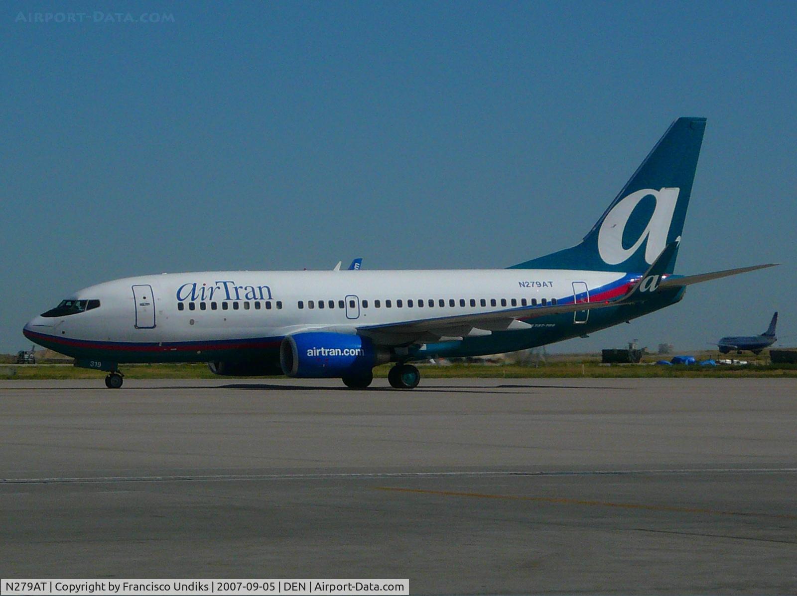 N279AT, 2005 Boeing 737-76N C/N 32666, AirTran