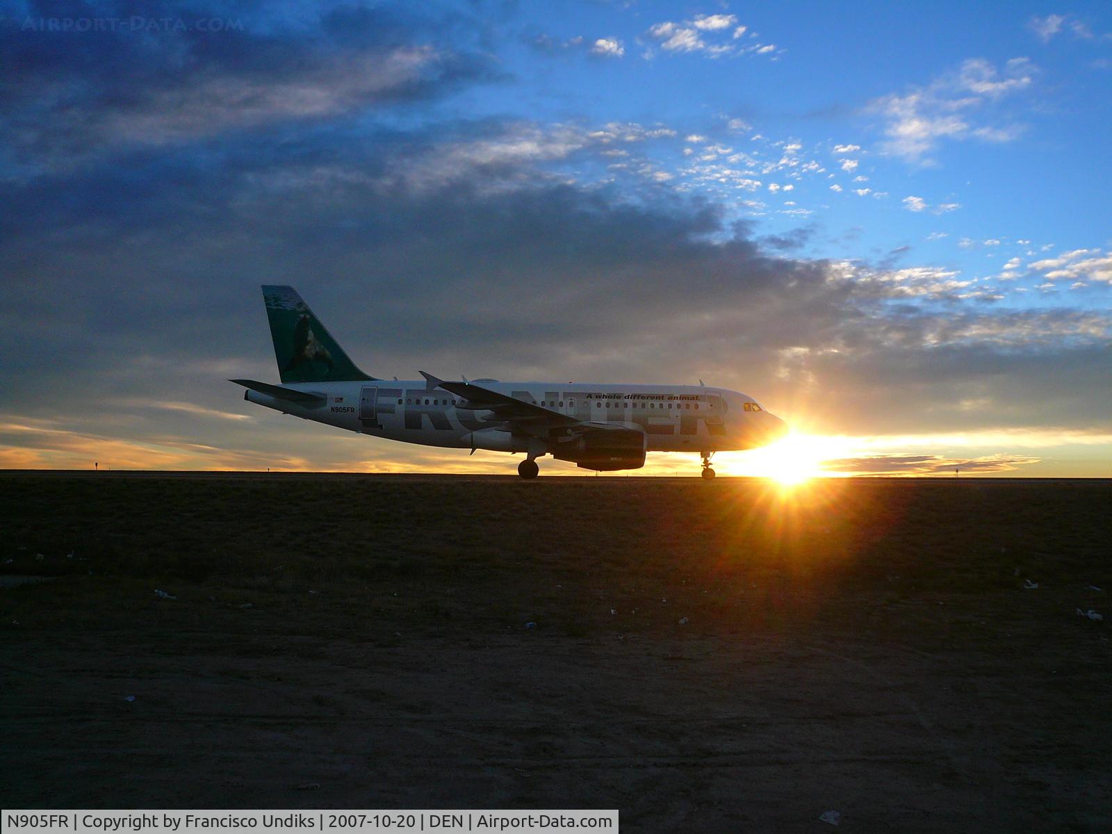 N905FR, 2001 Airbus A319-111 C/N 1583, Frontier Airlines
