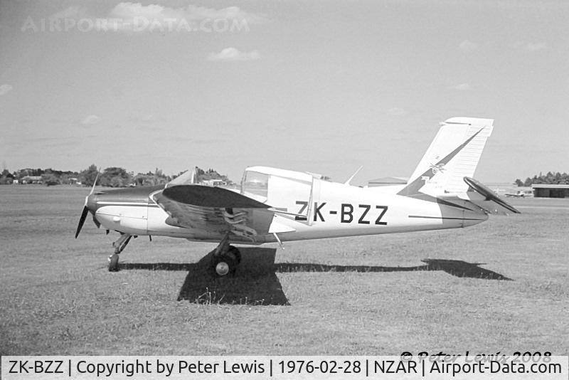 ZK-BZZ, Morane-Saulnier MS-880B Rallye Club C/N 9, C K & E A Parsons, Morrinsville