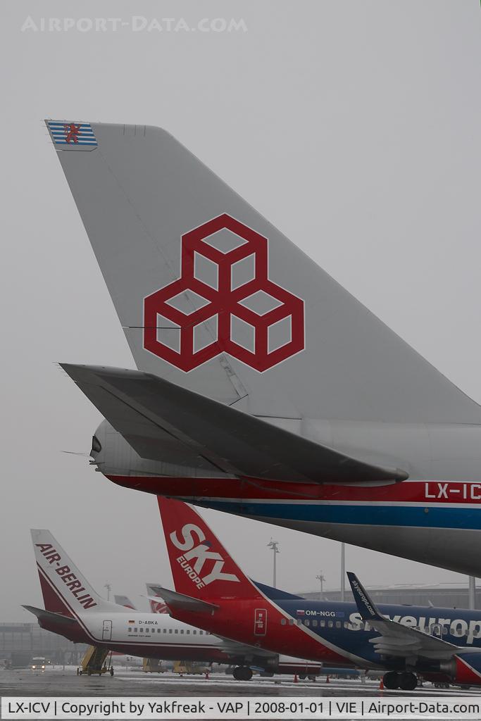 LX-ICV, 1993 Boeing 747-428F C/N 25632, Cargolux Boeing 747-400