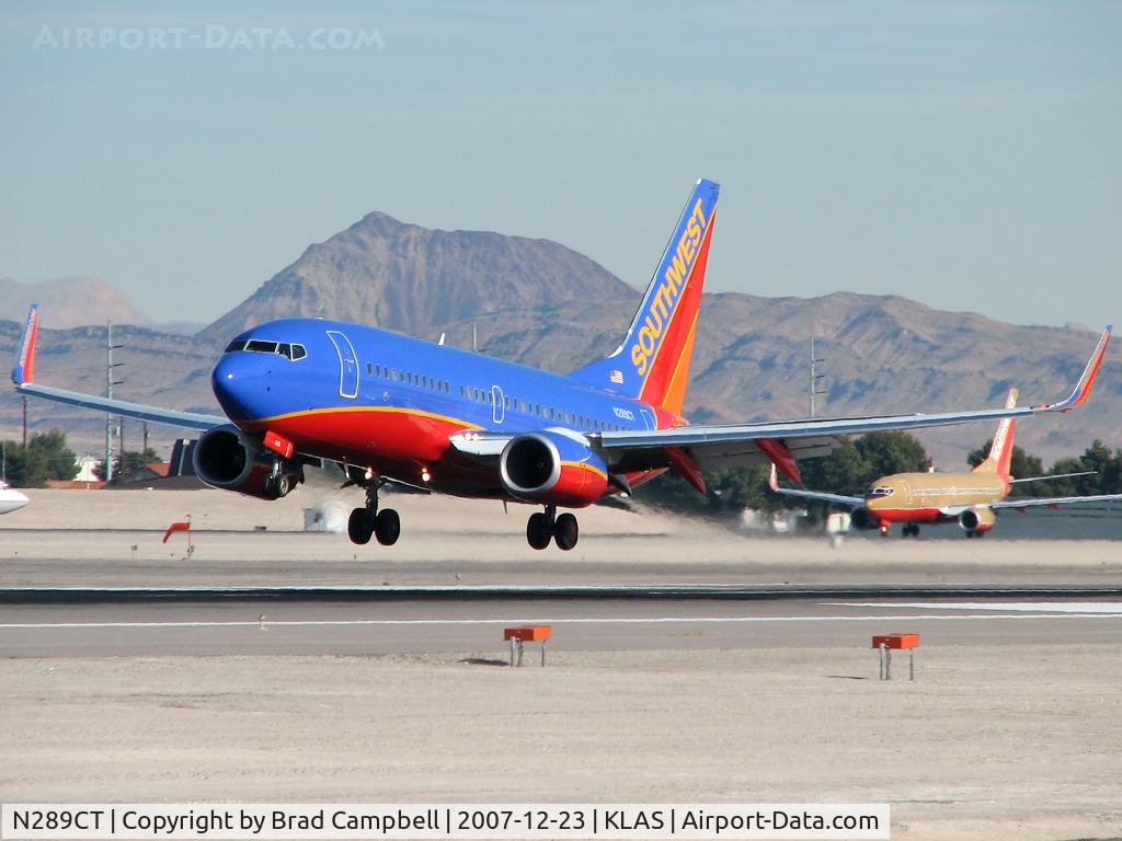 N289CT, 2007 Boeing 737-7H4 C/N 36633, Southwet Airlines / 2007 Boeing 737-7H4