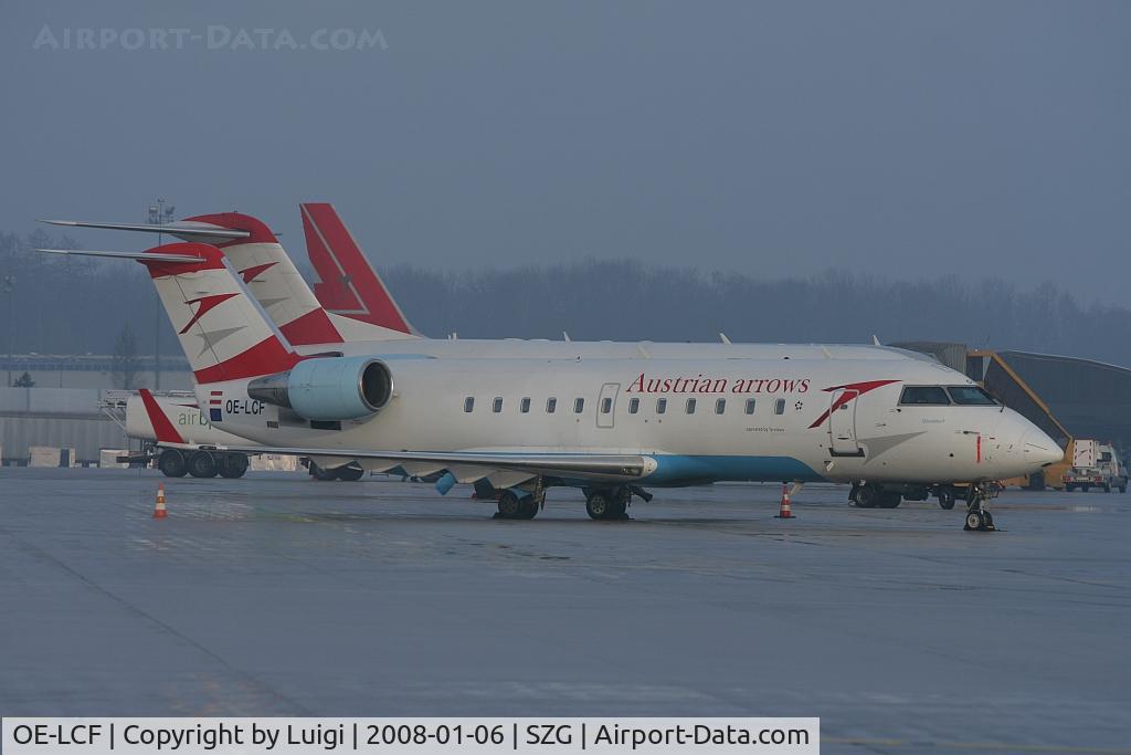 OE-LCF, 1996 Canadair CRJ-200LR (CL-600-2B19) C/N 7094, Austrian Arrows CRJ