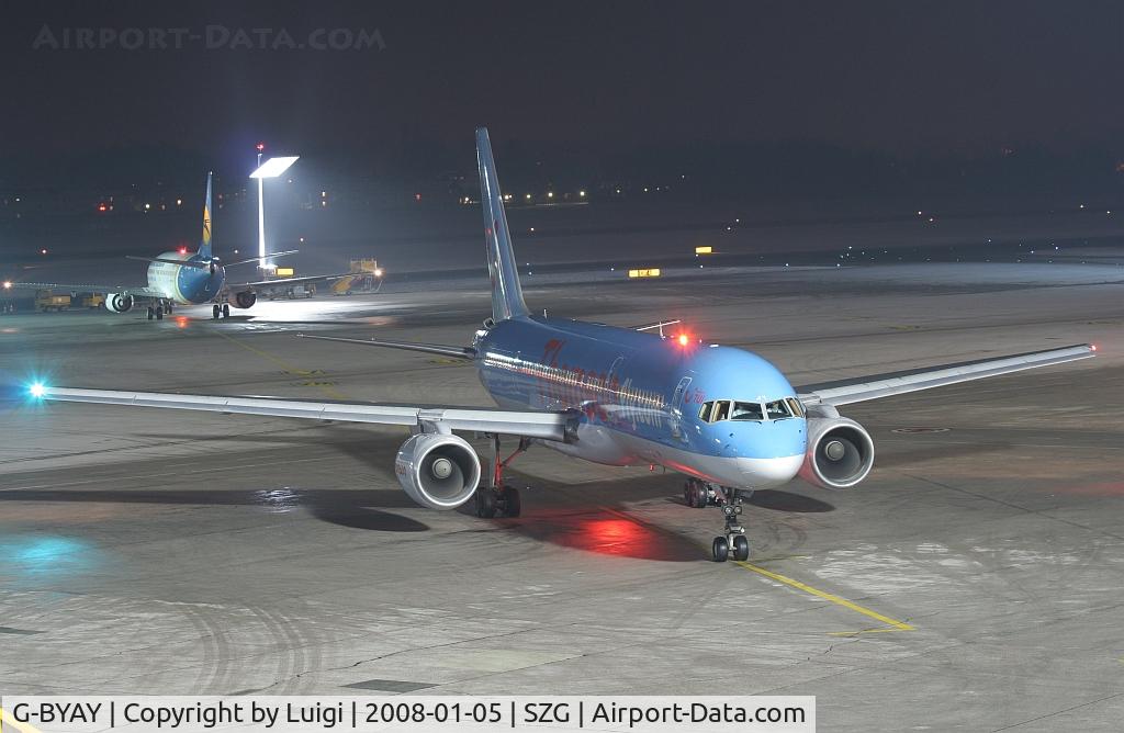 G-BYAY, 1999 Boeing 757-204 C/N 28836, Thonson fly.com 757-200