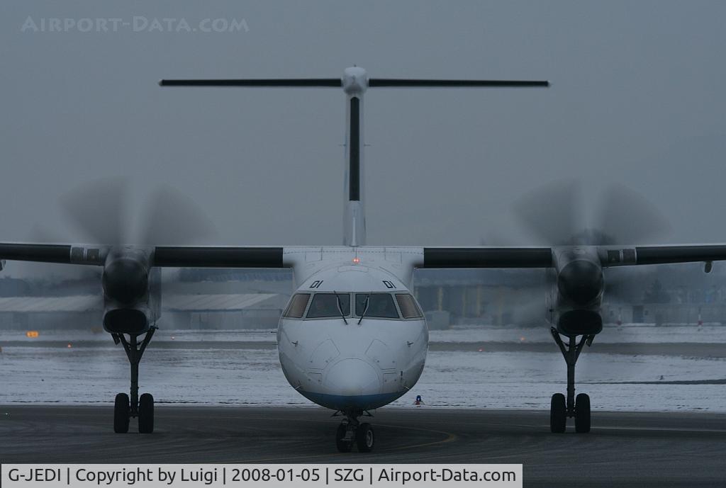 G-JEDI, 2001 De Havilland Canada DHC-8-402Q Dash 8 C/N 4052, Fly Be Dash Q8-400