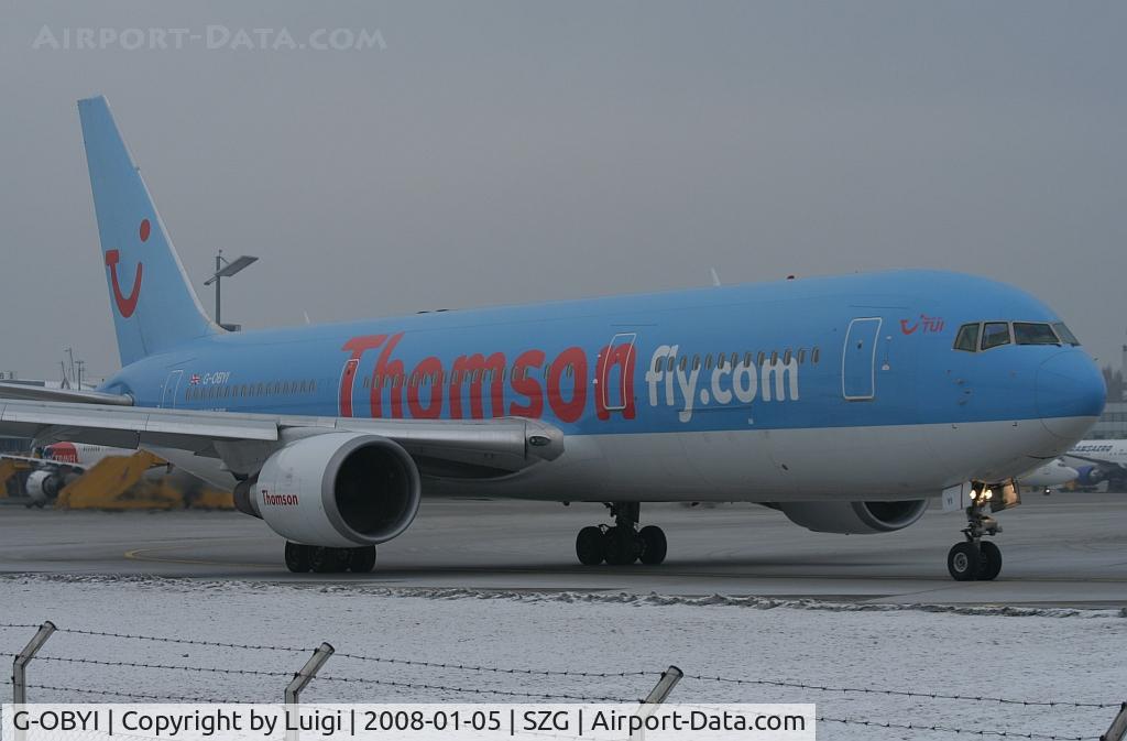 G-OBYI, 2000 Boeing 767-304/ER C/N 29138, Thomson fly.com 767-300