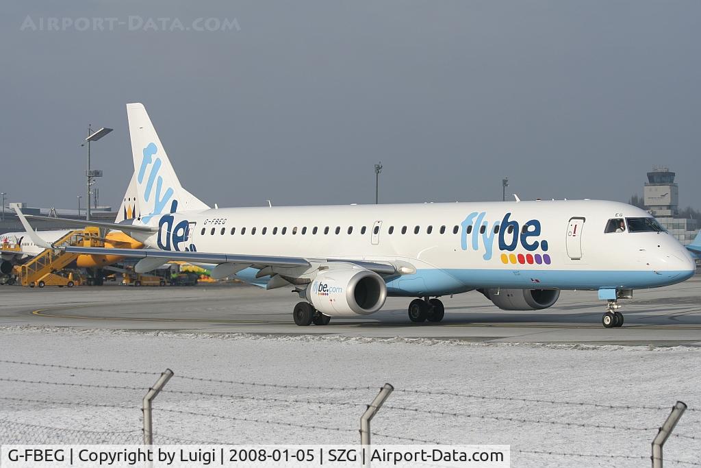 G-FBEG, 2007 Embraer 195LR (ERJ-190-200LR) C/N 19000120, Fly Be Embraer 195