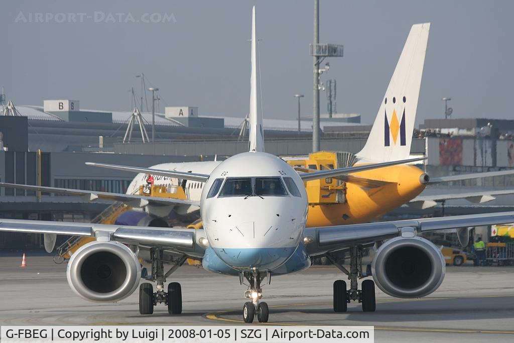 G-FBEG, 2007 Embraer 195LR (ERJ-190-200LR) C/N 19000120, Fly Be Embraer 195