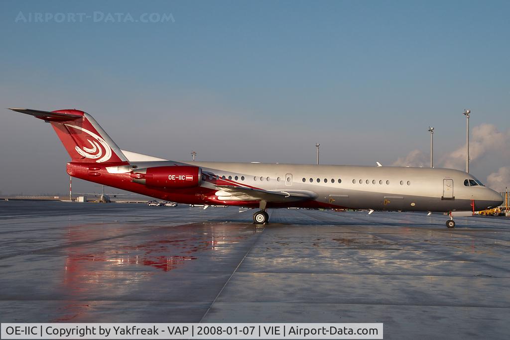 OE-IIC, 1992 Fokker 100 (F-28-0100) C/N 11406, International Jet Management Fokker 100