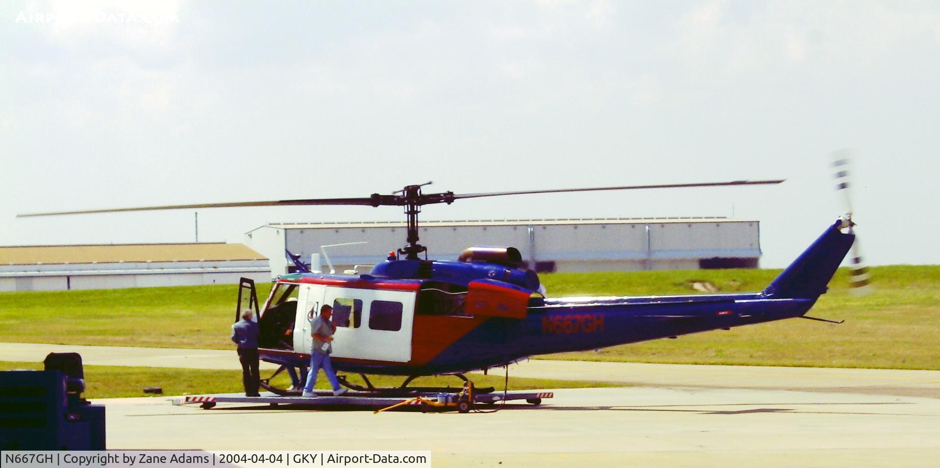 N667GH, 1969 Bell UH-1H C/N 69-15092, At Arlington Municipal