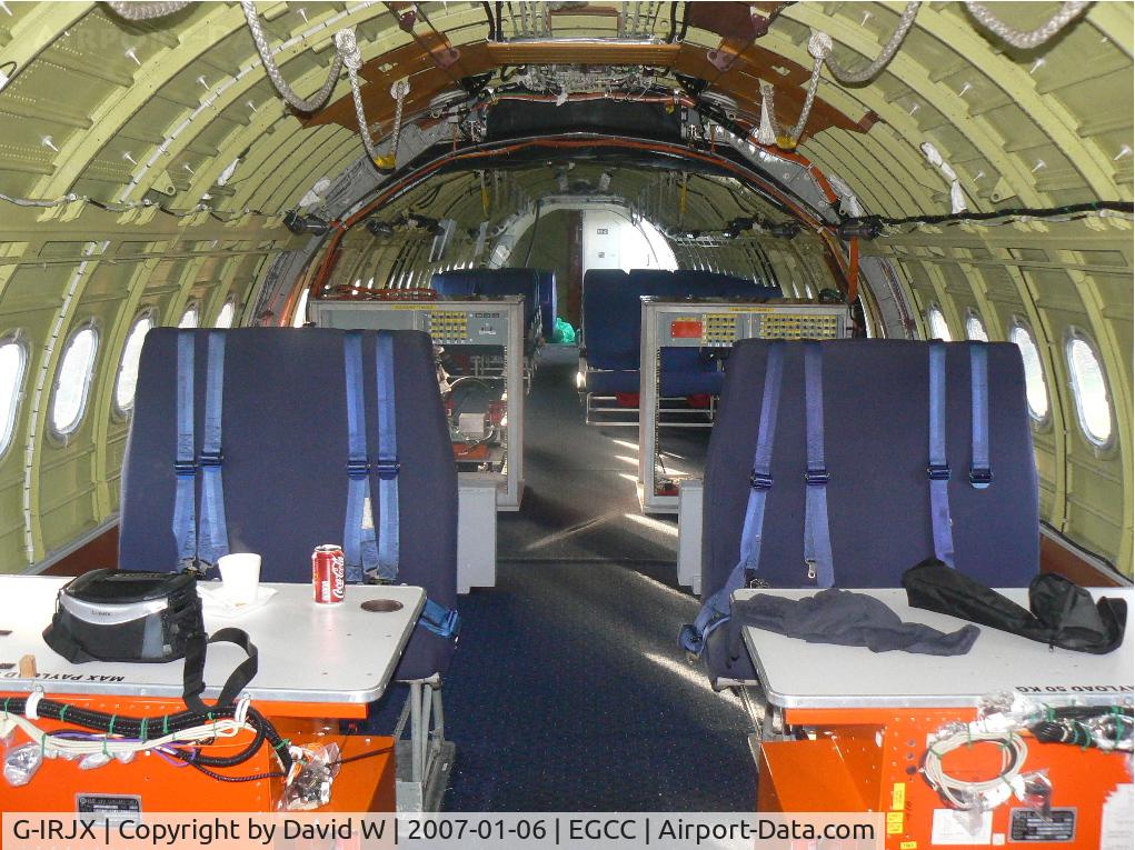 G-IRJX, 2001 British Aerospace Avro 146-RJ100 C/N E3378, On display